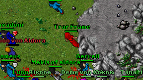 Trar Frame on screen