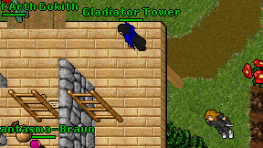 Gladiator Tower on screen