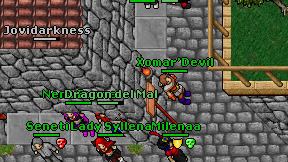 Xomar'Devil on screen