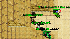 Casio Slayer on screen