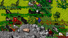 Sinistru Legend on screen