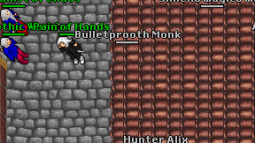 Bulletprooth Monk on screen
