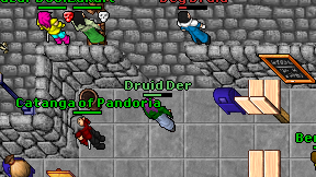 Druid Der on screen