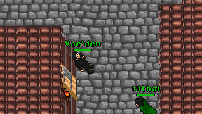 Vae'den on screen