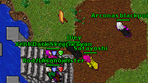 Diey on screen