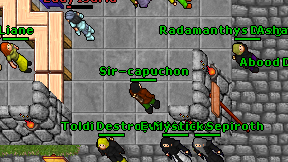 Sir-capuchon on screen