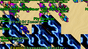 Fly Avatar on screen