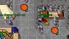 Arahard on screen