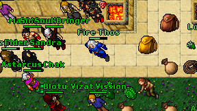Fire Thos on screen