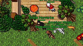 Dark Mevisto on screen