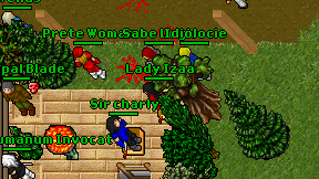 Lady Izaa on screen