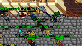 Ninja fury on screen