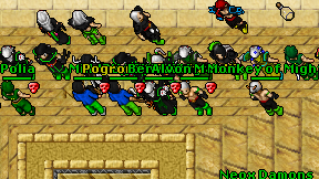Pepo The Knight on screen