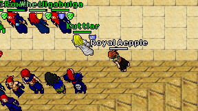 Royal Aepple on screen