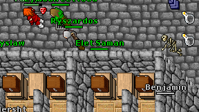 Elet Saman on screen