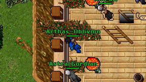 Arthas-Oblivion on screen