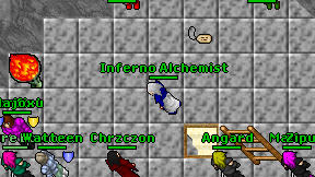 Inferno Alchemist on screen