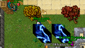 Huzzage on screen