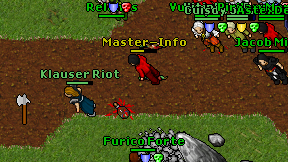 Master-Info on screen