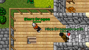 Elors Dragon on screen