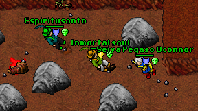Inmortal soul on screen