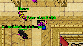 Rauratox Galth on screen