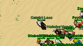Knight Loss on screen