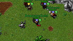 Rampage Rahl on screen