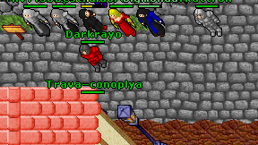Darkrayo on screen