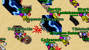 Legendari dragoon on screen