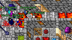 Arc-Angel on screen