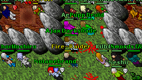 Ajax Darkshade on screen