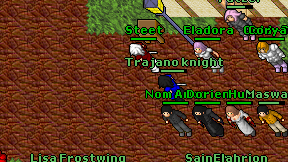 Trajano knight on screen