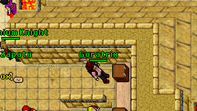 Goratrix on screen