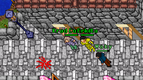 Krad Cursed on screen