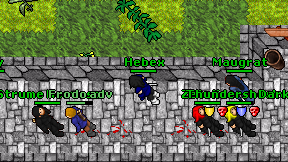 Hebex on screen