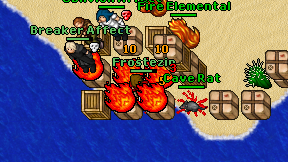 Frostezin on screen
