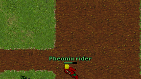 Pheonix rider on screen
