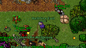 Hellfire Evil on screen