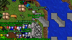 Dryad Zoe on screen