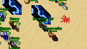 Dracon'air on screen