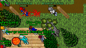 Major Delta on screen