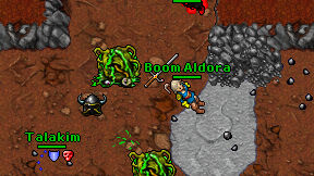 Boom Aldora on screen