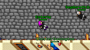 Enterlx on screen