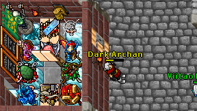 Dark Archan on screen
