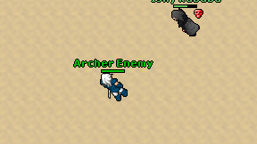 Archer Enemy on screen