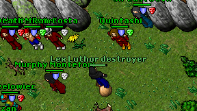 Lex Luthor destroyer on screen