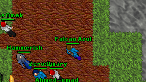 Falcao Azul on screen