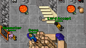 Lord Accept on screen