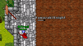 Simbato-Yamazaki Knight on screen